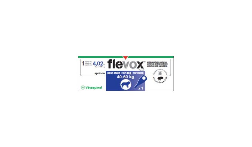 FLEVOX XL PERRO 40 - 60 KG 1 PIPETA