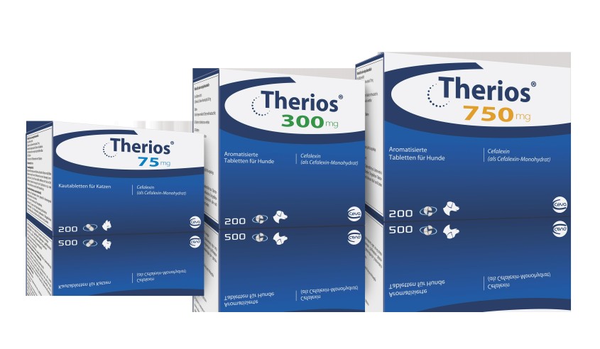 THERIOS 750 MG - PERRO 200 COMP