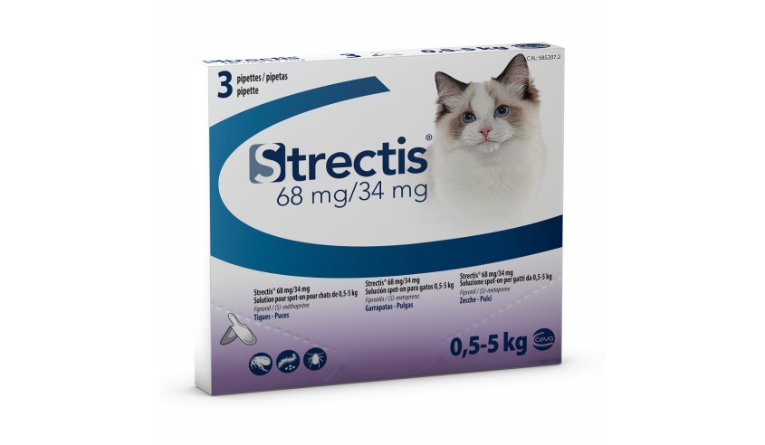 STRECTIS CAT 0.5-5 KG 3 PIPETAS