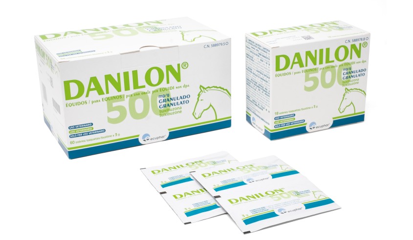DANILON EQUIDOS 500 MG/G 60 SOBRES X 3 GR