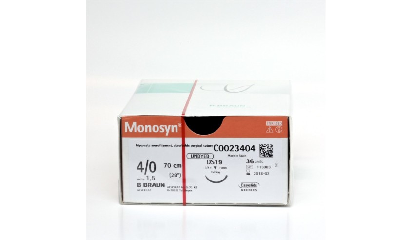 MONOSYN VIOLET 4/0 HR26 70CM 12 UDS.