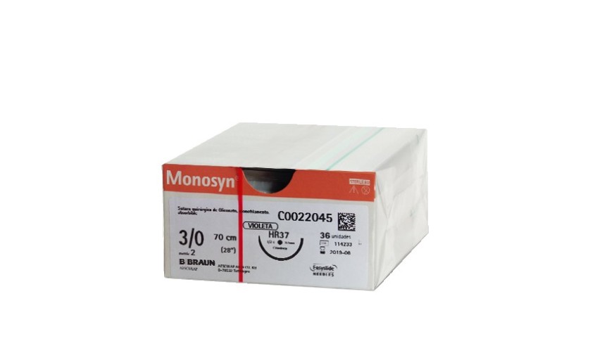 MONOSYN VIOLET 3/0 HR26 70 CM 12 UDS