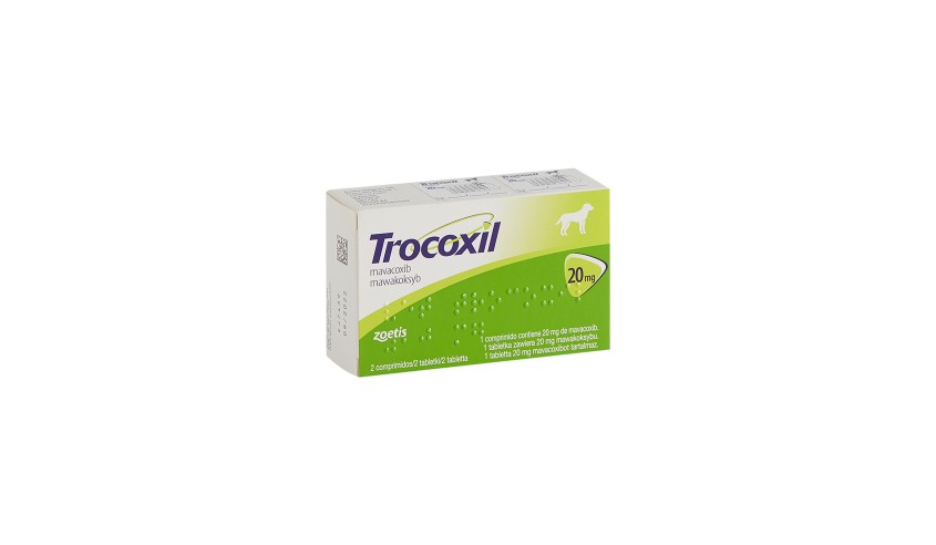 TROCOXIL 20 MG 2 COMP.