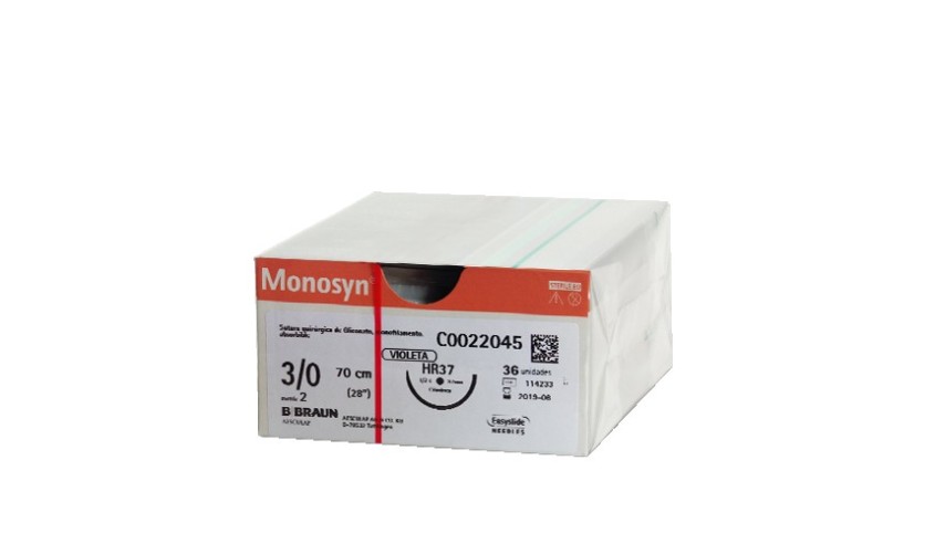 MONOSYN VIOLET 3/0 HS26 70 CM 12 UDS