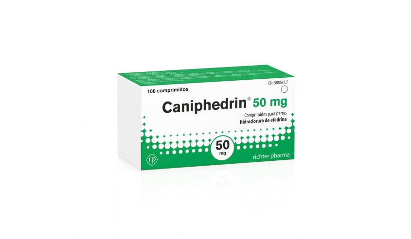 CANIPHEDRIN 50 MG 100 COMP