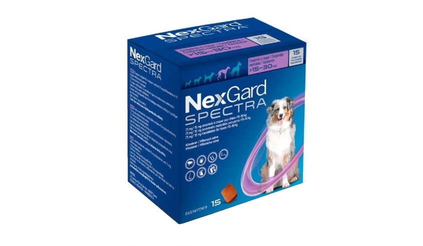 NEXGARD SPECTRA 15-30 KG 15 COMP