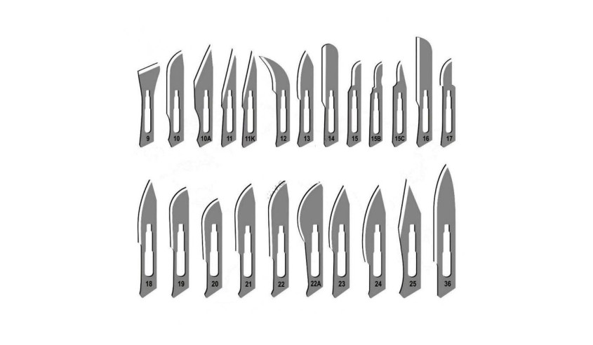 HOJAS DE BISTURI Nº 23 100 UDS.
