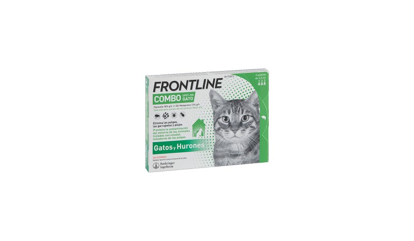 FRONTLINE COMBO GATO 3 PIPETAS