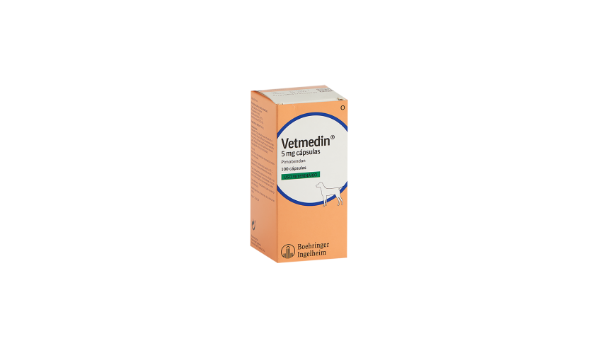 VETMEDIN VET 5 MG 100 CAPS.