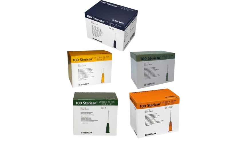 AGUJAS STERICAN NARANJAS 0,5 X 16 25G...