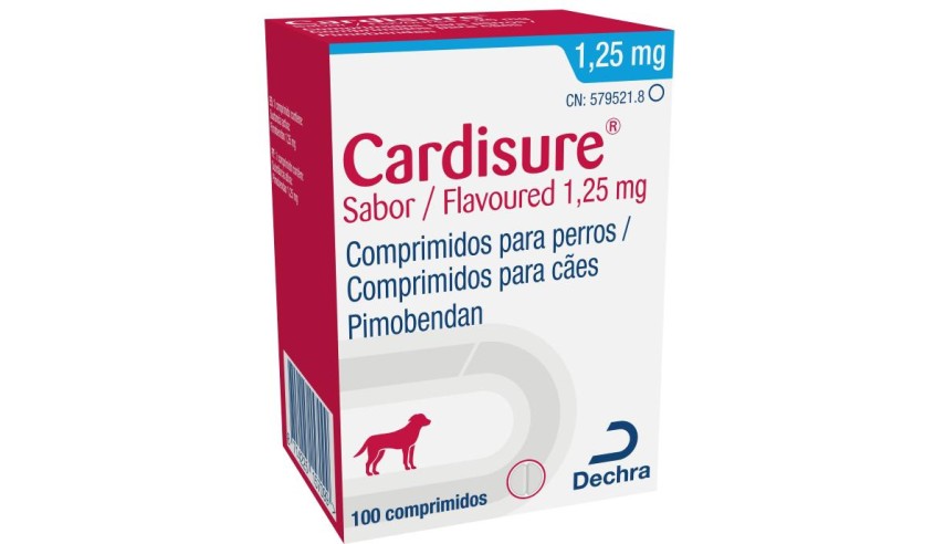 CARDISURE 1,25 SABOR MG 100 COMP