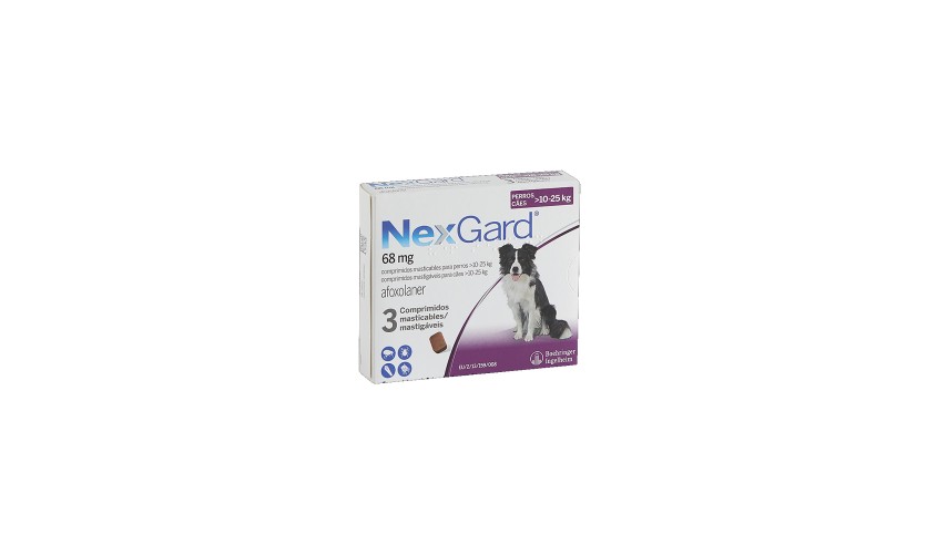 NEXGARD L 10-25 KG 3 COMP