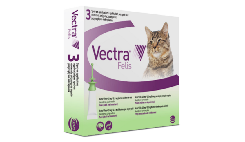 VECTRA FELIS GATOS 0.6-10 KG - 3 PIPETAS