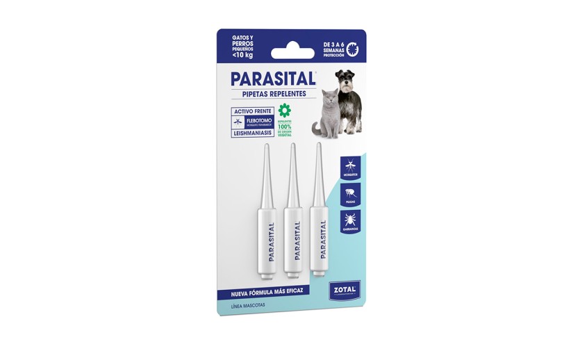 PARASITAL PIPETAS PERRO PEQUEÑO Y...