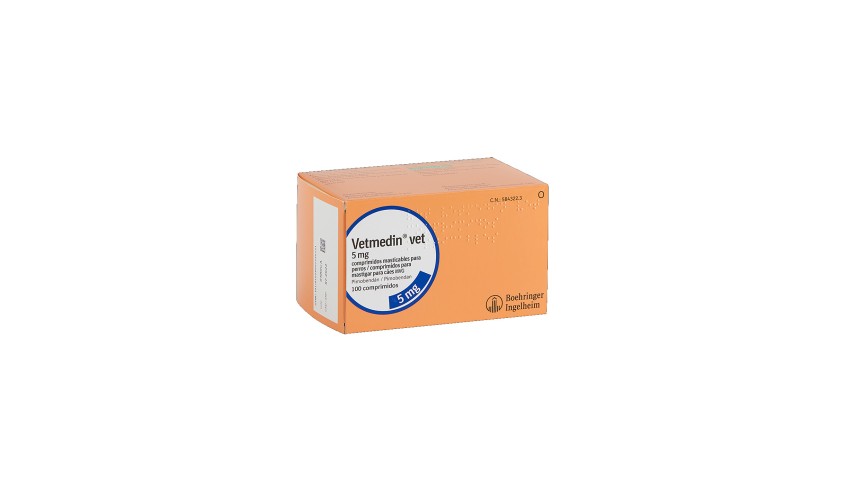 VETMEDIN MASTICABLE 5 MG 100 COMP