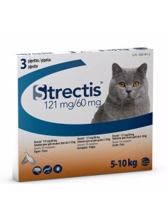 STRECTIS CAT 5-10 KG 3 PIPETAS