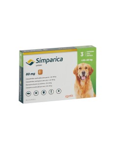 SIMPARICA 80 MG 20-40 KG 3...