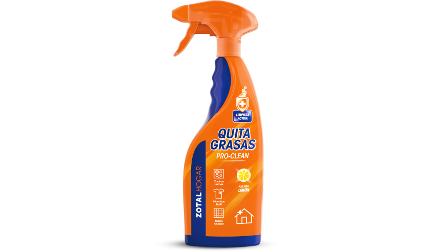 QUITAGRASAS ZOTAL ENVASE 750 ML (PISTOLA)