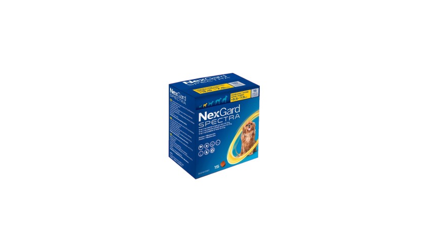 NEXGARD SPECTRA 3,5 - 7,5 KG 15 COMP