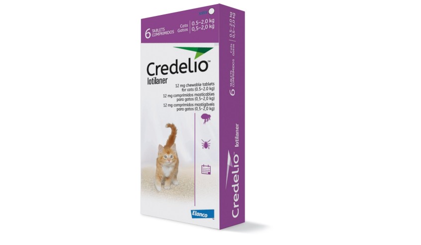 CREDELIO GATO 12 MG 0-2 KG 6 COMP...