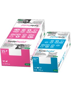 SELEHOLD 15 MG PERRO Y GATO...