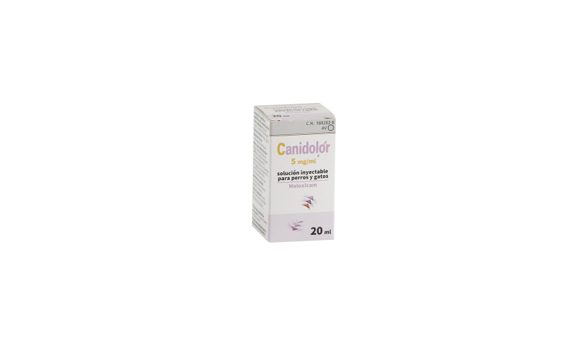 CANIDOLOR 5 MG 20 ML INY