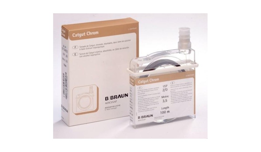 CASSETTE CATGUT CROMICO 3 - 50 M