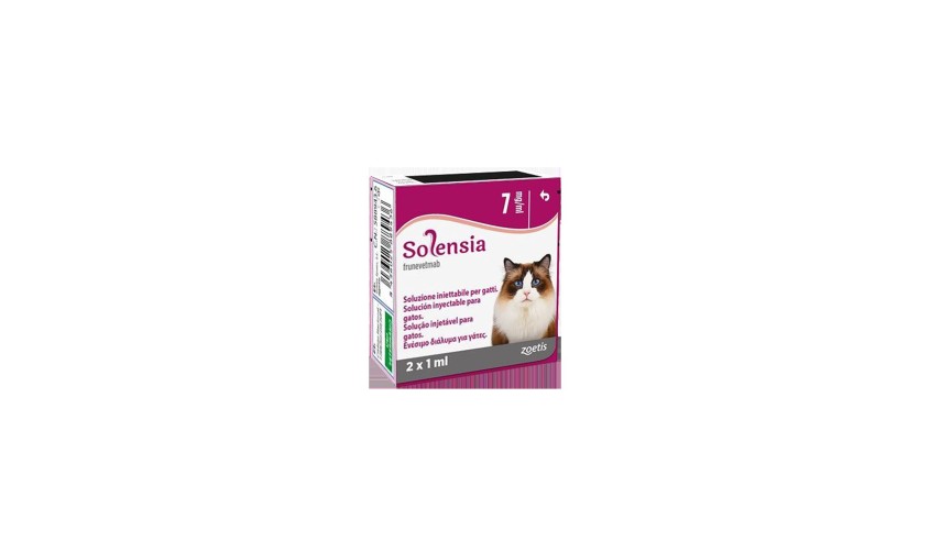 SOLENSIA SOL. INY. GATO 7 MG/ML 2 VIALES X 1 ML