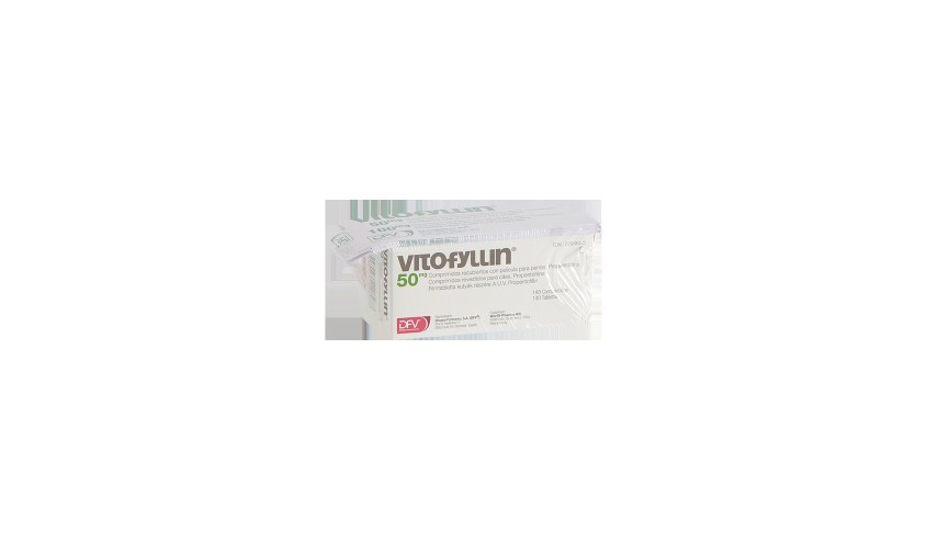 VITOFYLLIN 50 MG 140 COMP