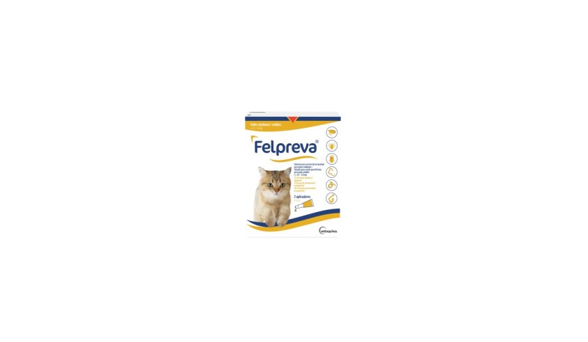 FELPREVA GATO MEDIANO (2,5-5 KG) 2...
