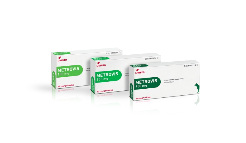 METROVIS 250 MG 100 COMP