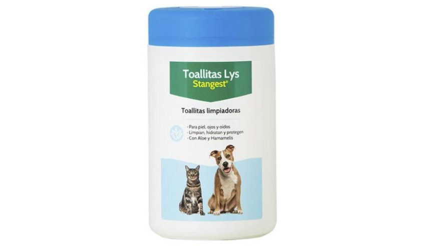 TOALLITAS HIG  LYS OJOS+OIDO PERRO Y GATOS STANGEST 40UDS 