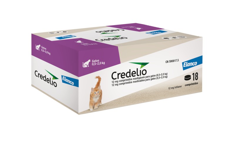 CREDELIO GATO 12 MG 0-2 KG 18 COMP...