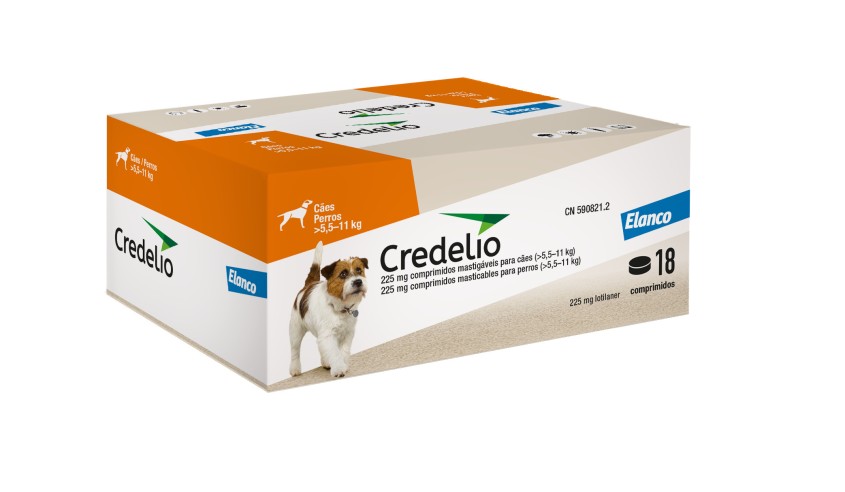 CREDELIO 225 MG 5 5-11 KG 18 COMP...