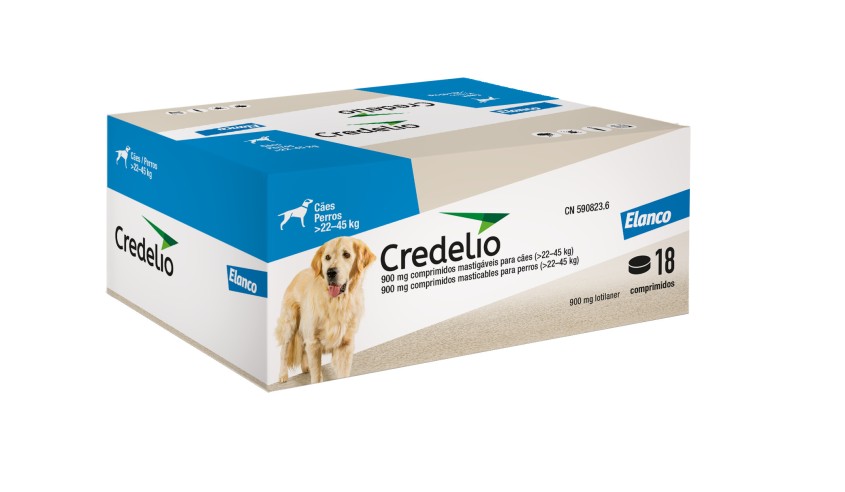 CREDELIO 900 MG 22-45 Kg 18 COMP  AZUL
