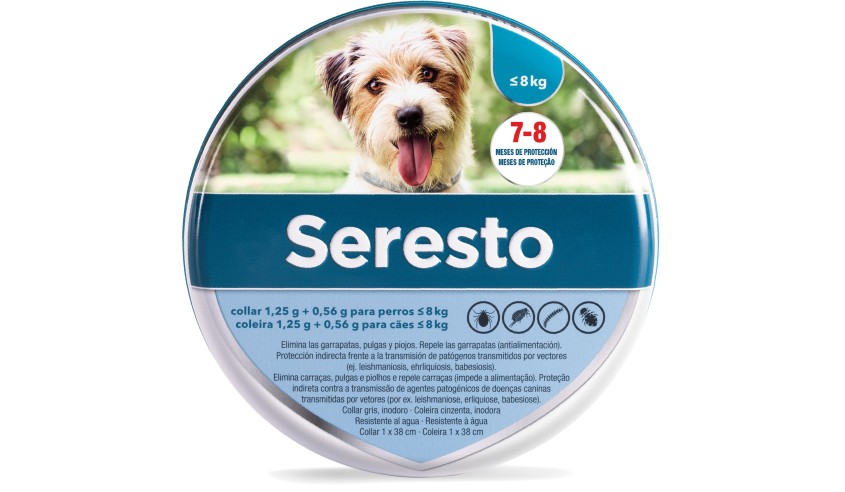 SERESTO COLLAR PERRO PEQUEÑO - 8 KG