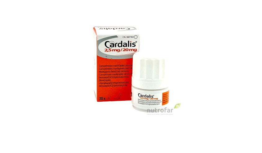 CARDALIS S 2.5 MG / 20 MG 30 COMP