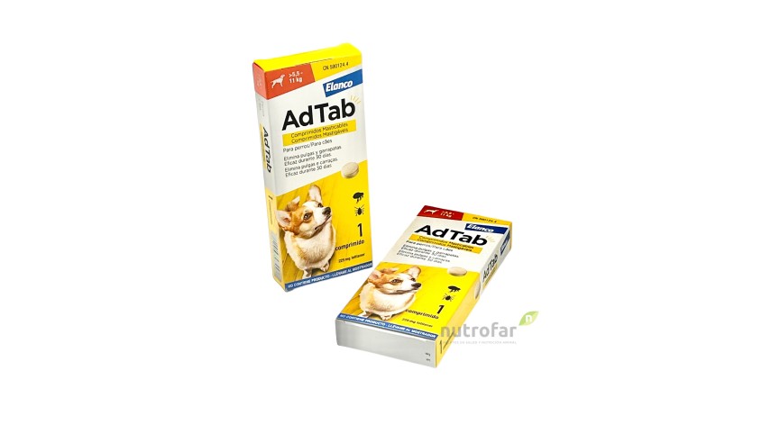 ADTAB 225 MG COMP. MASTICABLE PERRO...