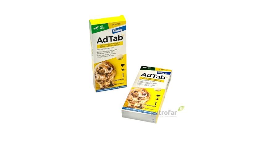 ADTAB 450 MG COMP. MASTICABLE PERRO...