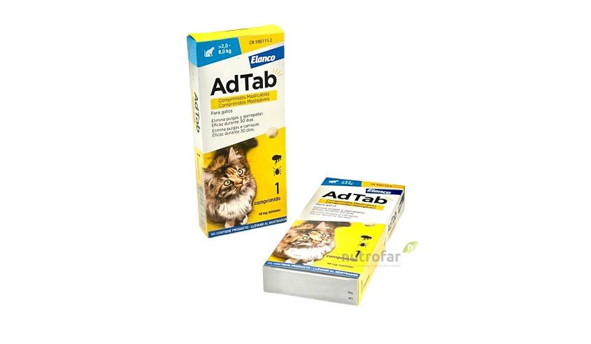 ADTAB 48 MG COMP. MASTICABLE GATO...