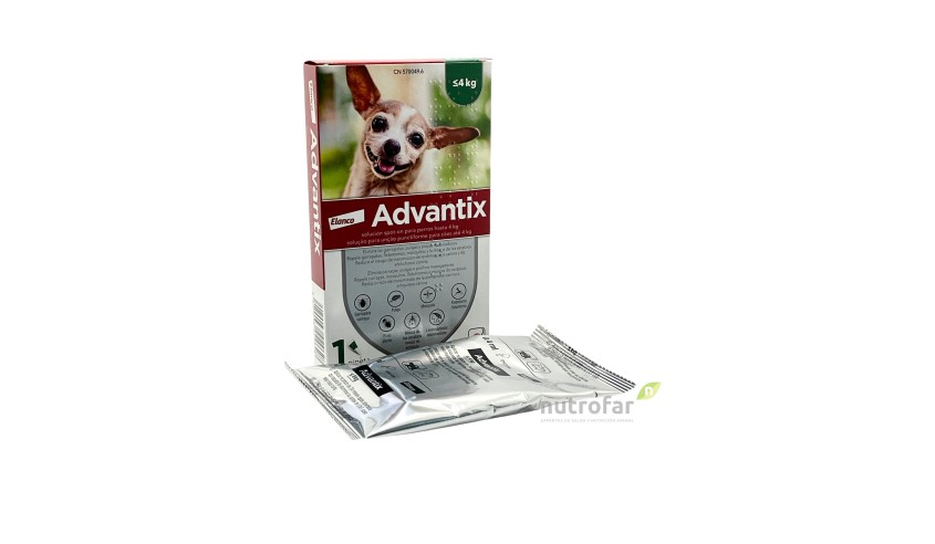 ADVANTIX 0 - 4 KG 1 PIP  X 0 4 ML
