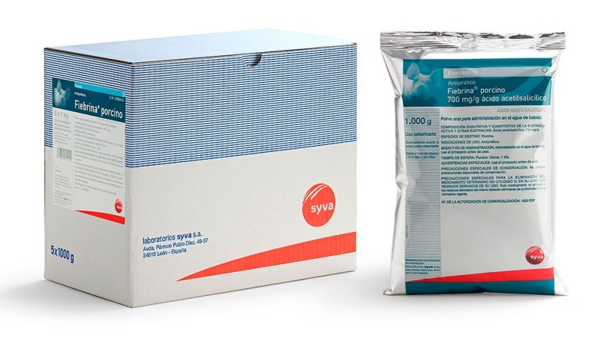 FIEBRINA PORCINO 700 MG/G 1 KG