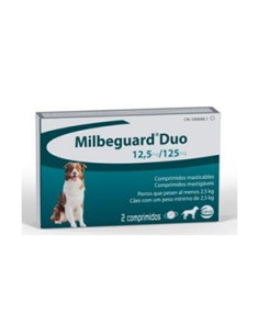 MILBEGUARD DUO 12 5/125 MG 2T