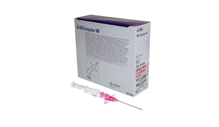 INSYTE CATETER C/ALAS 20G/1 1X30MM...