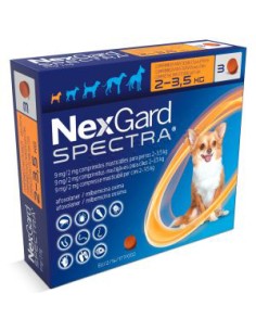 NEXGARD SPECTRA 2-3,5 KG 3...