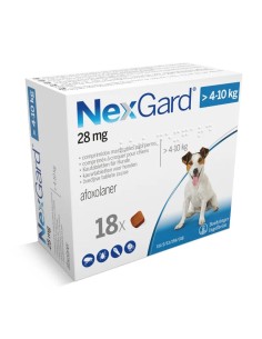 NEXGARD PERRO 4-10 KG 18 COMP
