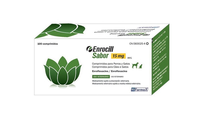 ENROCILL 15 MG. 100 COMP