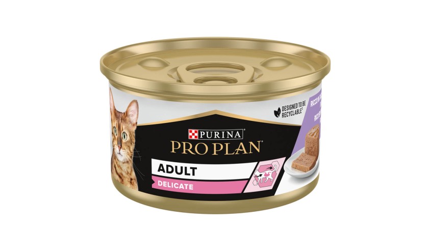 PRO PLAN CAT LATA DELICATE MOUSSE...