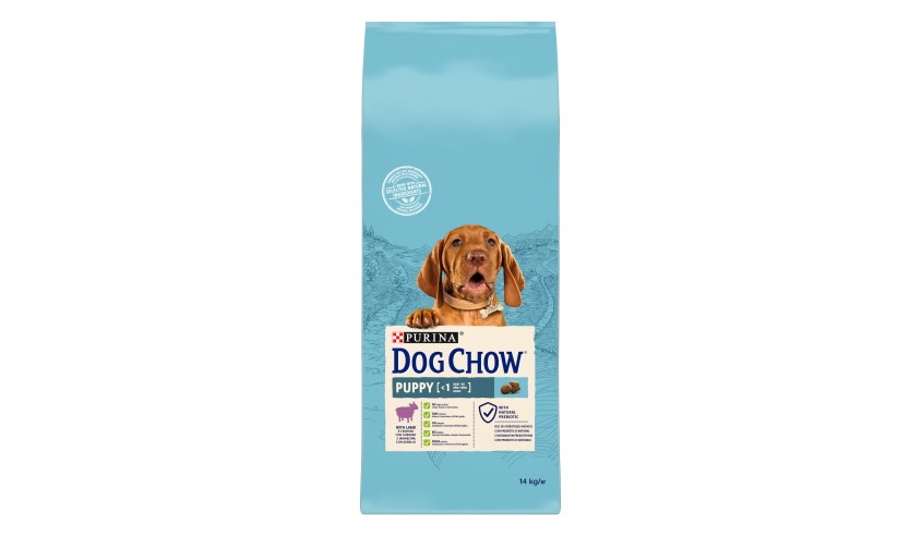 DOG CHOW PUPPY CORDERO 14KG