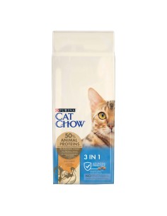 CAT CHOW FELINE 3IN1 PAVO 15KG
